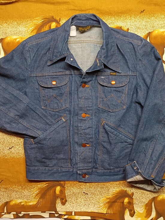 Wrangler Other - 60's -70's Vintage Wrangler Men's Denim Trucker Jacket Made In The USA